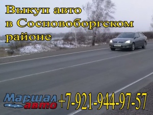 Сосновоборском районе выкуп автомобилей от 2000 года