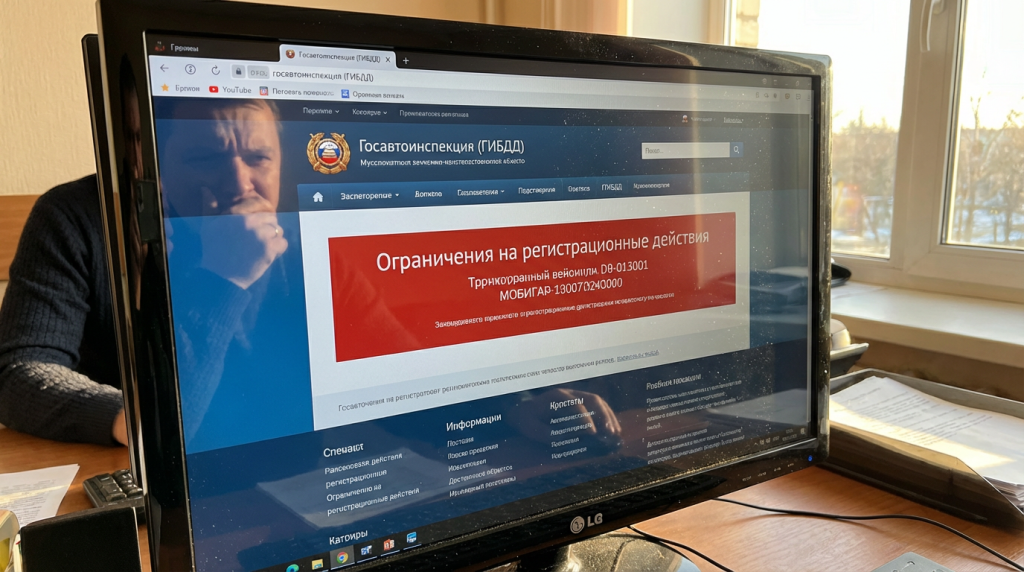 продажа автомобиля с регистрационными ограничениями