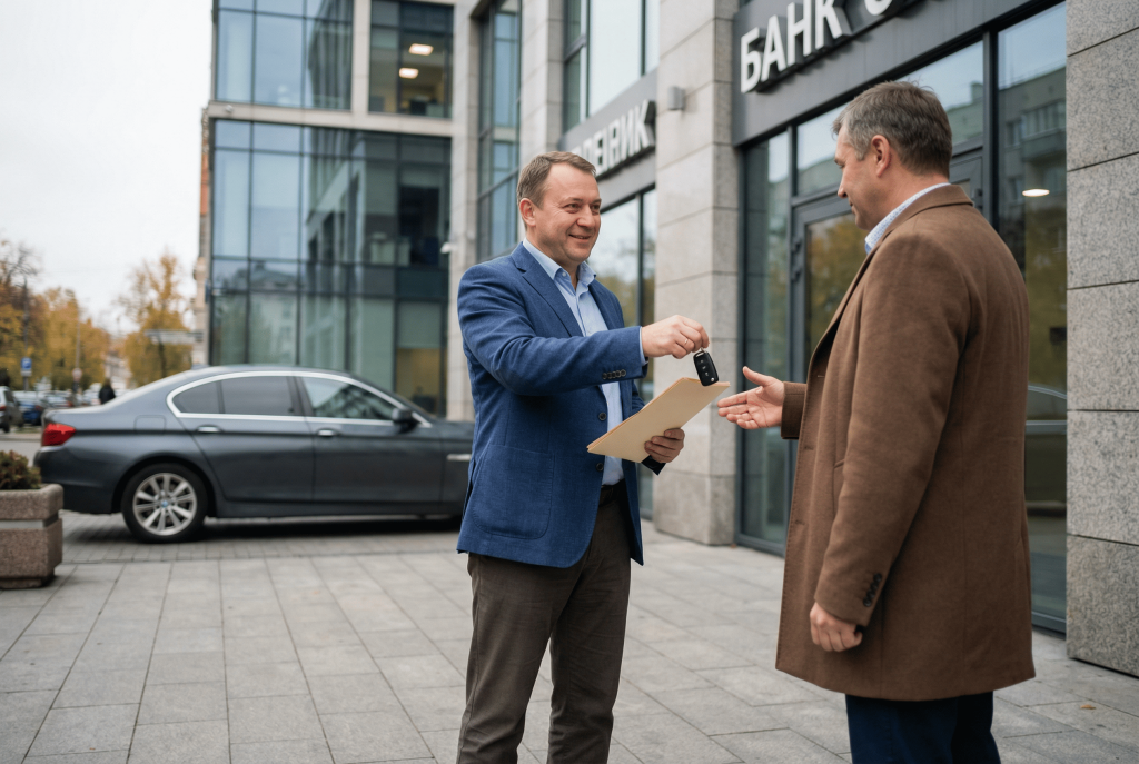 Продажа машины в залоге у банка