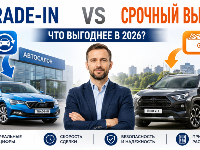 Срочный выкуп и trade-in автомобилей