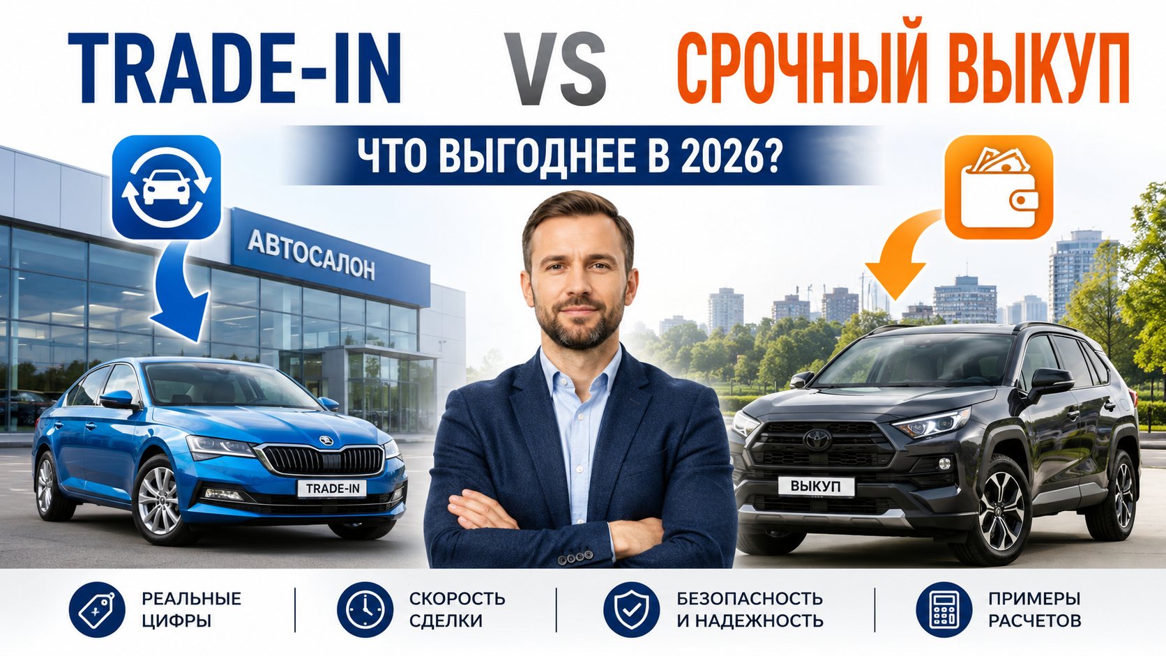 Срочный выкуп и trade-in автомобилей