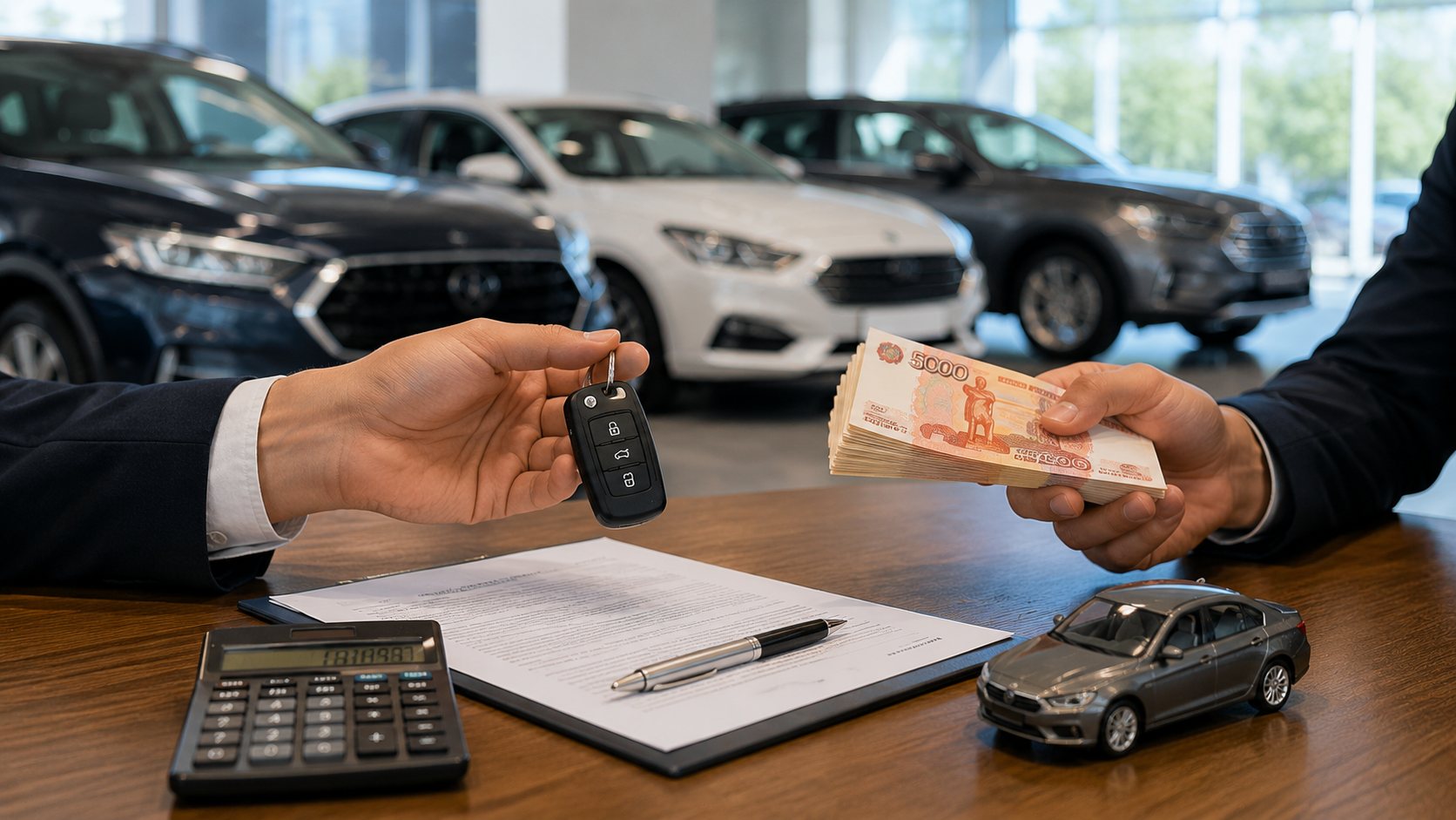 Сделка по продаже автомобиля